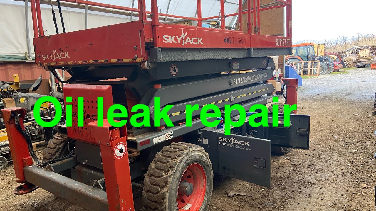 Skyjack SJ7127 oil leak repair