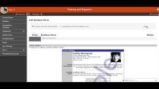 (Instructor) Post a Syllabus screenshot 4