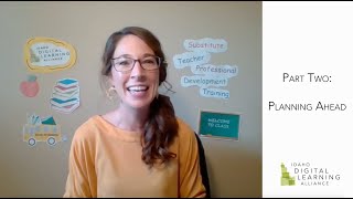 IDLA Substitute Training Part2: Planning Ahead