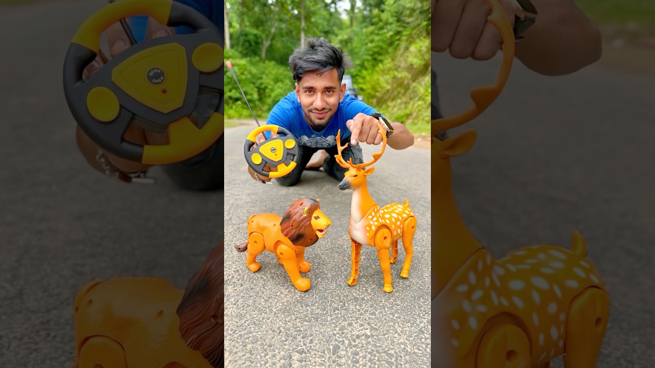 Second time Rc Lion and Deer 🦌 Unboxing 😄🔥