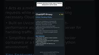 GitHub Trending Repositories: acheong08/ChatGPT-Proxy 🇬🇧