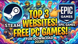 Top 3 Websites to Download PC Games for free | PC games Free. #pcgaming #free #games #top