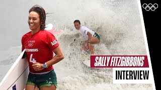 "Surfing chose me in a way!" 🏄‍♀️ Sally Fitzgibbons