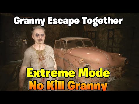 Granny Escape Together Extreme Gameplay !!! Without Kill Granny !!!