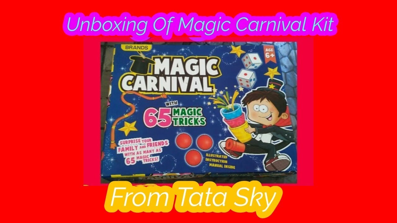 Unboxing Of Magic Carnival Kit From Tata Sky