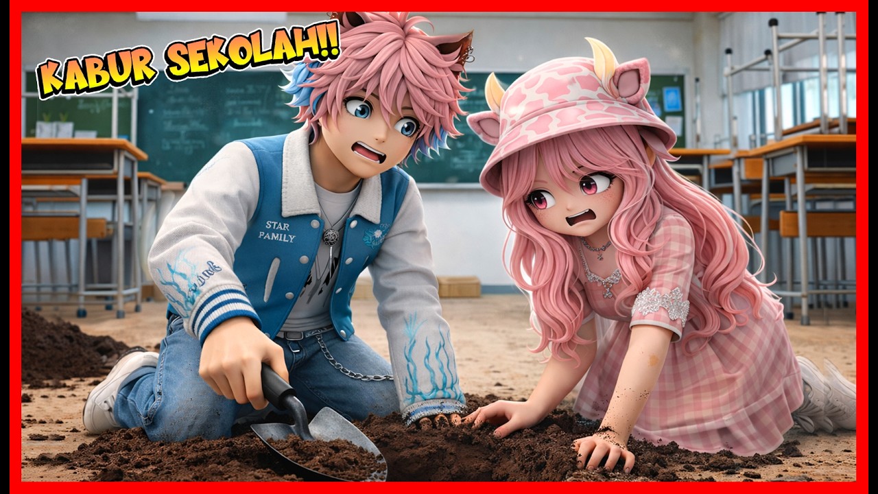 ATUN & MOMON KABUR DARI SEKOLAH SETELAH 15 TAHUN GA LULUS SD !! Feat @sapipurba Roblox