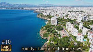 Antalya Lara aerial drone view | Beautiful Antalya Lara Landscapes | Royalty Free Stock | clips 4K screenshot 4