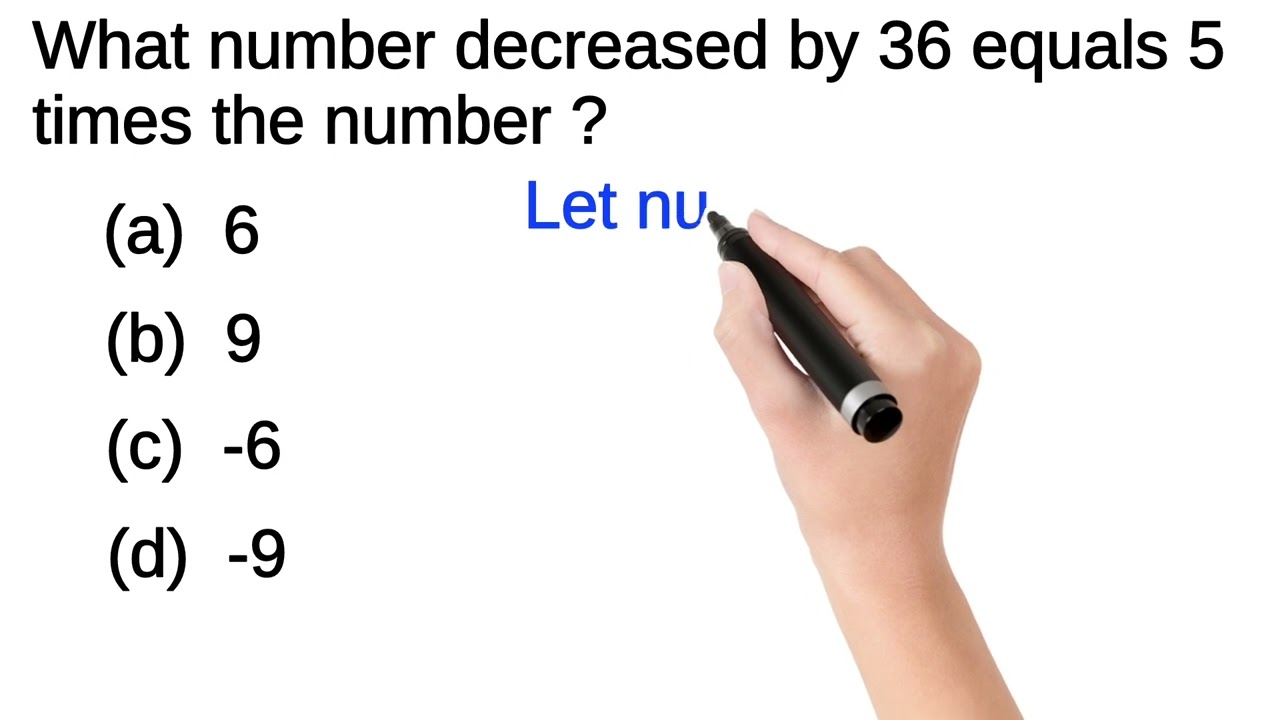 Tricky Math Word Problem (Algebra) 