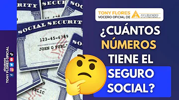 ¿Cuántos digitos es el SSN?