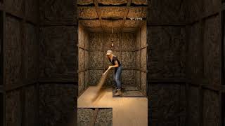 I built a secret underground cyber security truned into a luxury tiny house #vairalshort