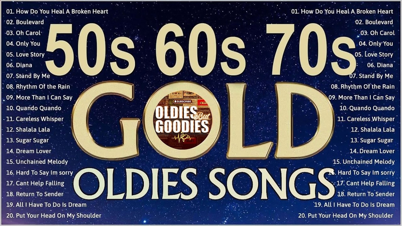Neil Sedaka,The Platters, Paul Anka, Roy Orbison, Elivs, Engelbert - Oldies But Goodies 50s 60s 70s