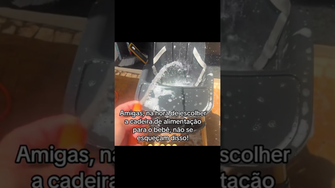 Cadeira alimentação bebê
