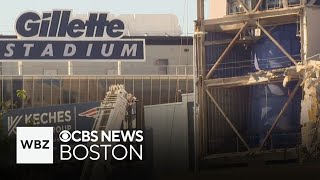 Fire knocked down at Patriot Place near Gillette Stadium