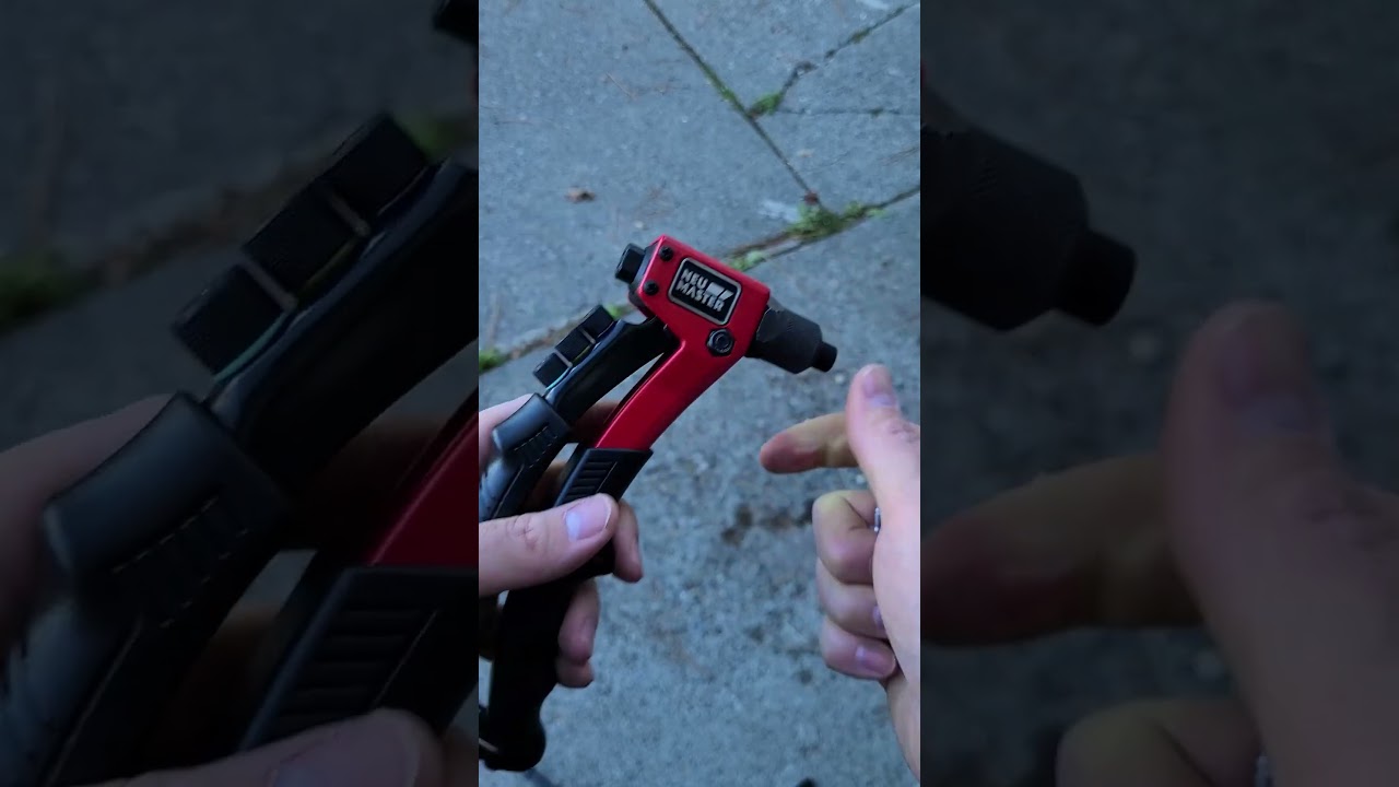 NEU MASTER Rivet Gun with 200Pcs Rivets Review