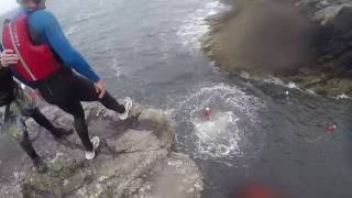 Coasteering off Clare Island
