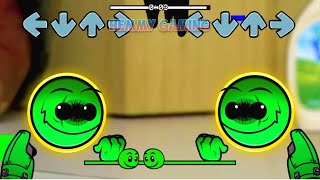 FNF Geometry Dash 2.0 vs Geometry Dash 2.3 Sings Sliced Pibby | Fire In The Hole FNF Mods screenshot 4