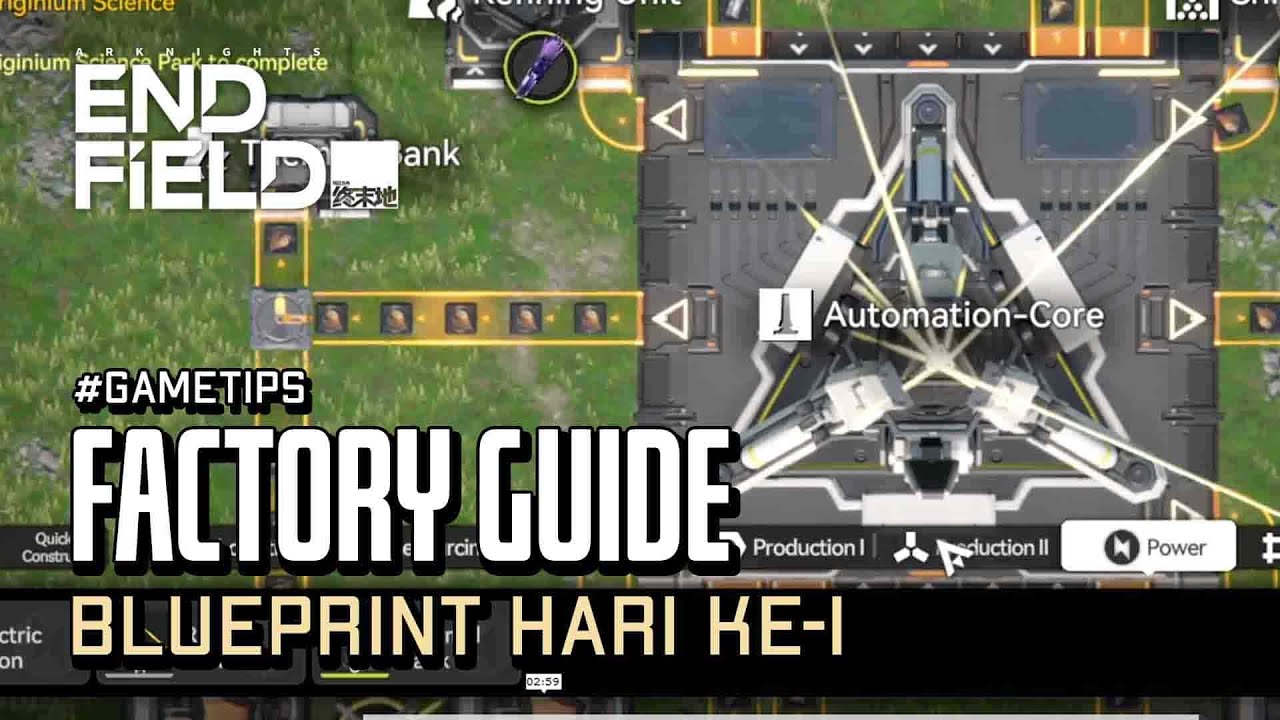 Auto Cuan! Blueprint Factory Hari Pertama| Arknights Endfield