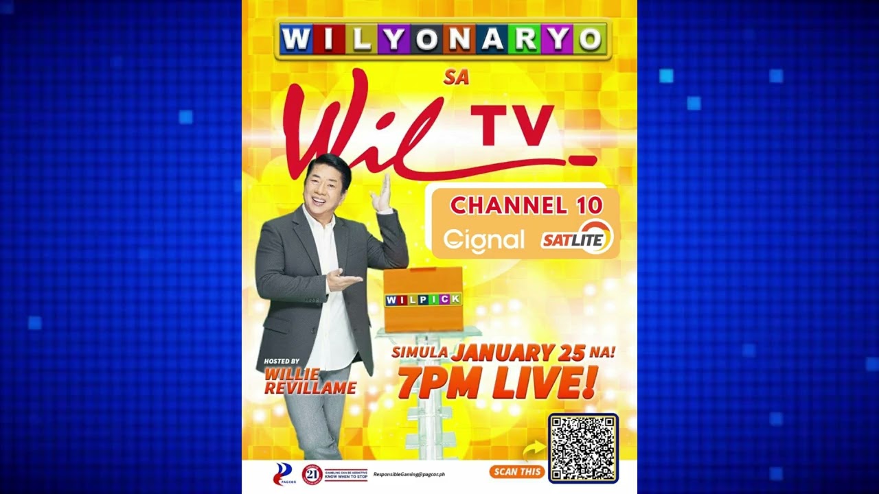 WILLIE REVILLAME IS BACK! Abangan ang Wilyonaryo sa Cignal & SatLite Channel 10!