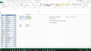 Dynamic Double Dependent Validation List