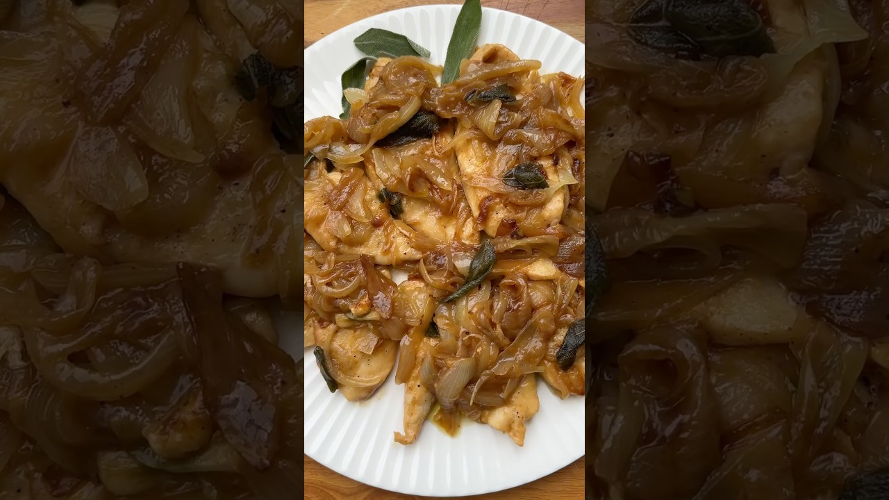 🇮🇹🧅Creamy Chicken & Onions 