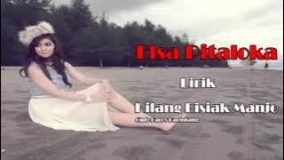 Elsa Pitaloka - Hilang Bisiak Manjo (Lirik)