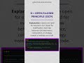 SOLID Principles Explained in C# — SRP, OCP, LSP, ISP & DIP with Real Code #codenewbie #coding