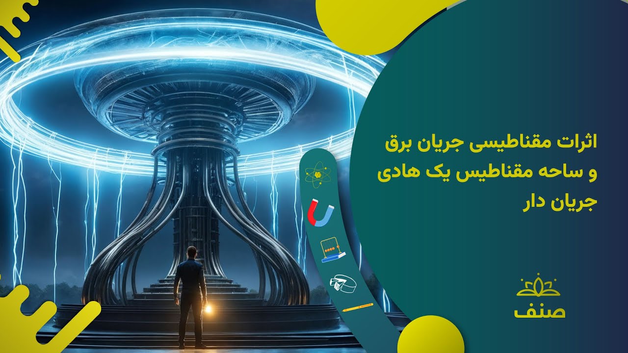 صنف - فزیک صنف نهم - درس ۲۲: اثرات مقناطیسی جریان برق و ساحه مقناطیس یک هادی جریان دار