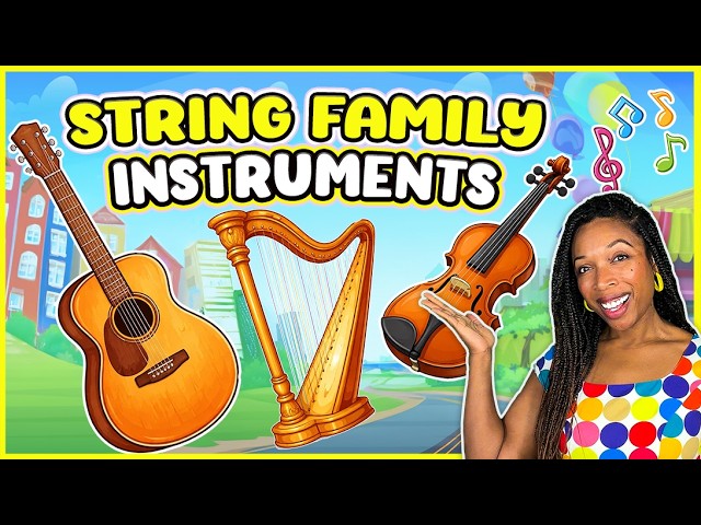 String Family Instruments Picture