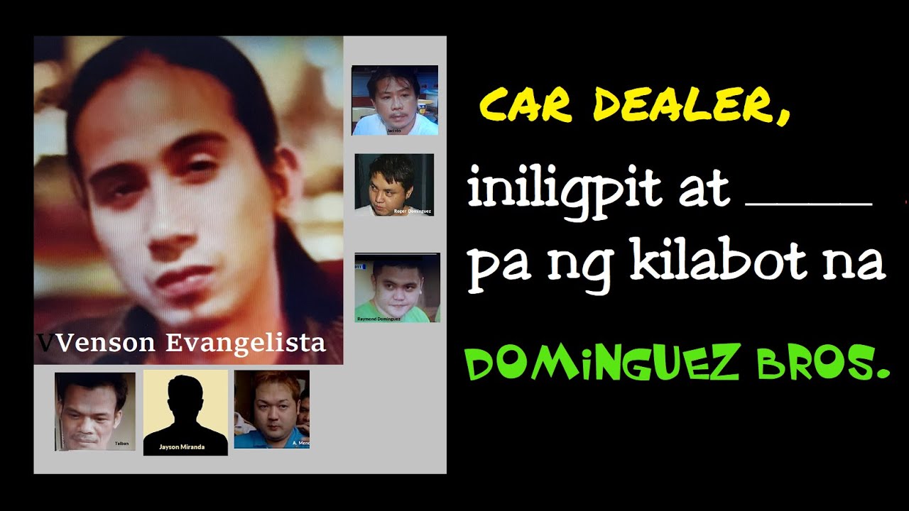 The Venson Evangelista Case - Tagalog | Bed Time Story | True Crime ...