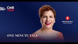 Katerina Krokou - 1 Minute Talk