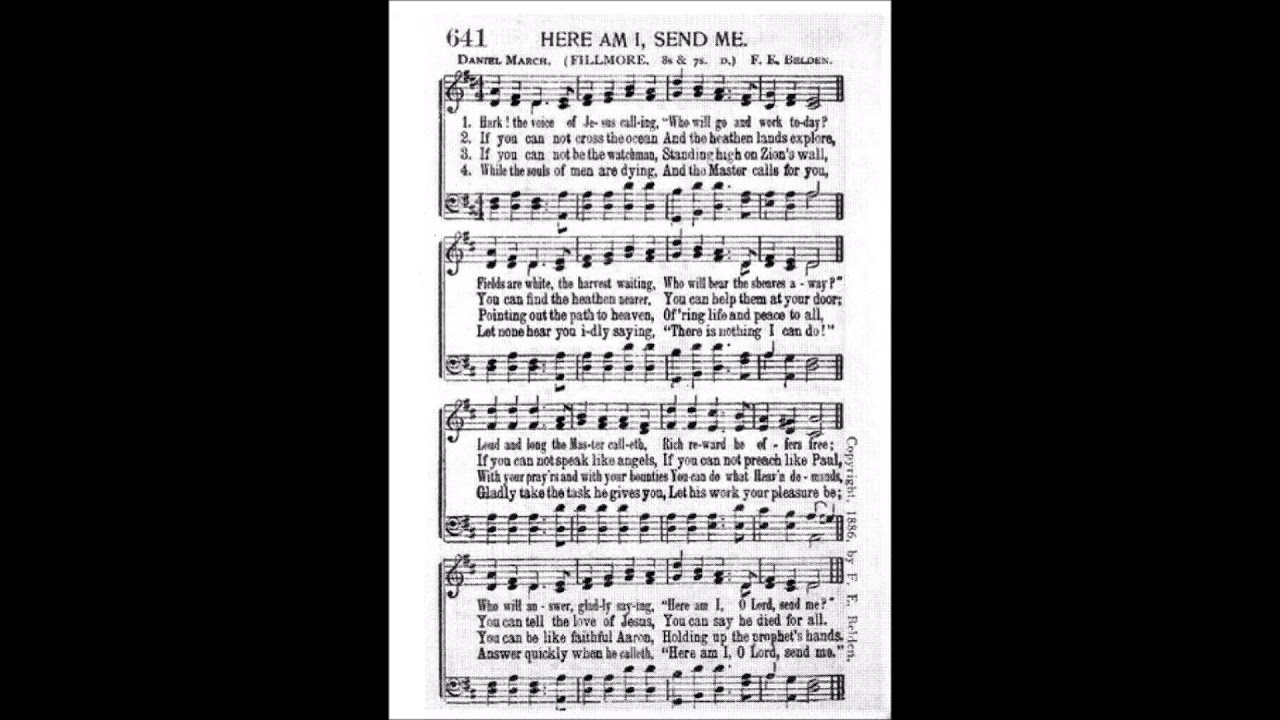 Hark The Voice Of Jesus Calling Fillmore Belden YouTube Hark the voice of jesus calling fillmore belden youtube