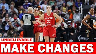 Calls Mount For WNBA To Make Changes Following Caitlin Clark's Playoff Loss