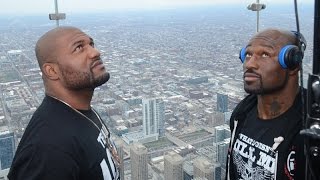 "Rampage" Jackson and "King" Mo were to afraid  to step on Sky Deck.