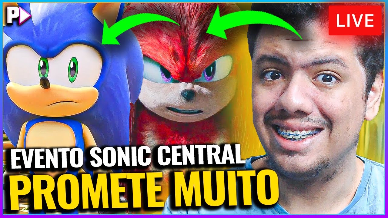 SONIC ORIGINS E SONIC 3 O FILME! - Live NerdBrothers 