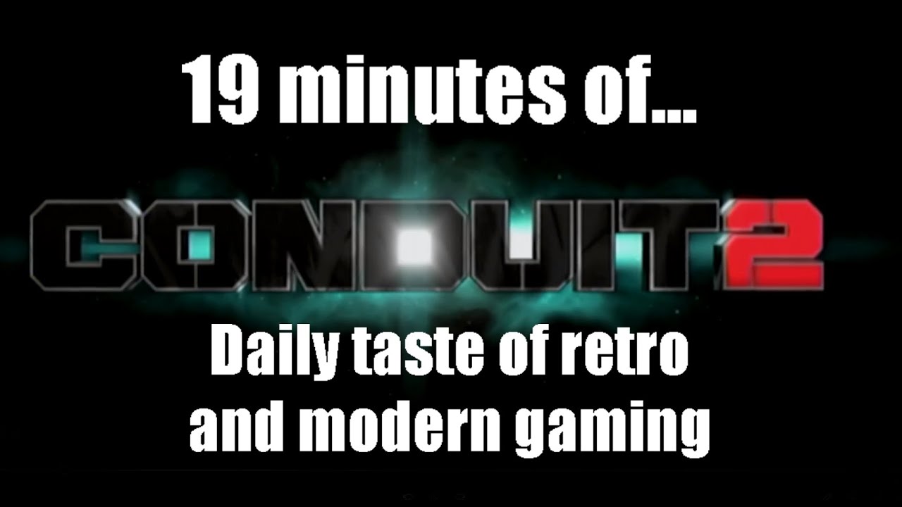 19 minutes of Conduit 2 (Wii)