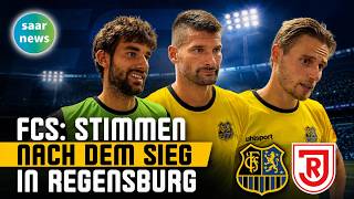FCS: Stimmen nach dem Spiel in Regensburg