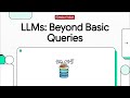 Large Language Models: Beyond Basic Queries @DatabasePodcasts