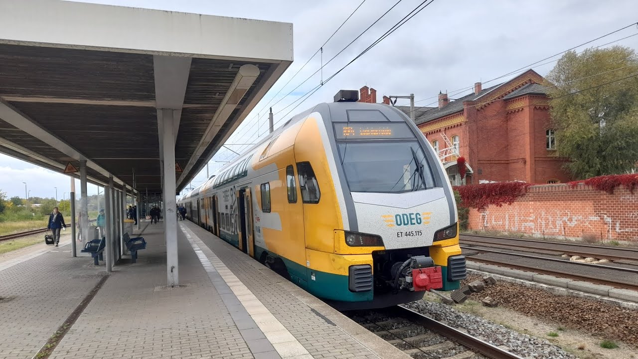 Mitfahrt im RE4 von DallgowDöberitz bis