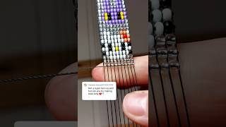Made Kitty Out Of Beads On Loom For Beginners