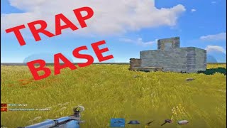How To Build a 200 IQ TRAP BASE   Rust Base Building 2021