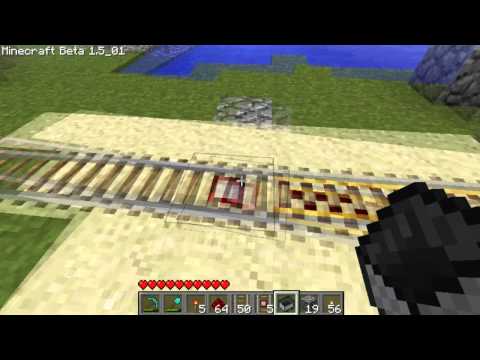 Minecraft Hoe Maak Je Detector Rails 039  Doovi