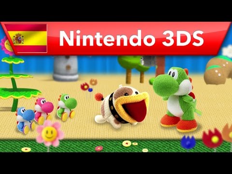 Poochy & Yoshi's Woolly World - Tráiler de novedades (Nintendo 3DS)