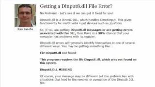 Dinput8.dll Error Fix - Dinput8dll.com