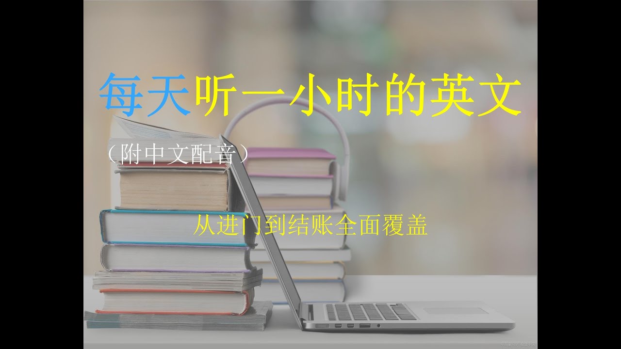 每天一小时学英语：从进门到结账全面覆盖
