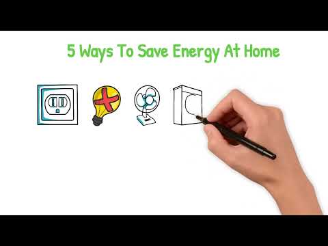 5 Ways To Save Energy At Home - YouTube