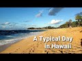 A Typical Day in Hawaii. North Shore Beach Walk. Relax and Enjoy!