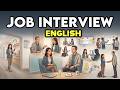 How to Answer Job Interview Questions in English (US Style) | Conversation Practice