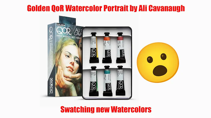 UNBOXING and SWATCHING NEW QOR Ali Cavanaugh Portrait Colors Set