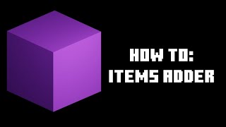 Items Adder Tutorial | How to download the default pack