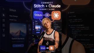 Claude code and Google stitch #ainews #technology #claude #Google #entrepreneurship